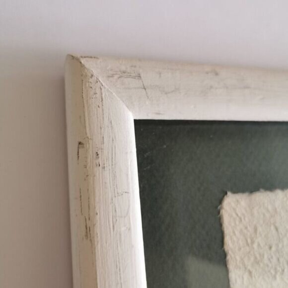 Vtg Pressed Flower Art Framed - Cottage Core Dried Floral Botanical Wall Art - Picture 6 of 10